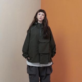 Sz1 GOOPiMADE 3RD LIMITED COLLECTION - MGN-3D UTILITY PULLOVER JACKET