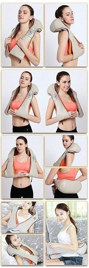 Cervical Massage shawls with Heat Deep Kneading Massager Shoulders