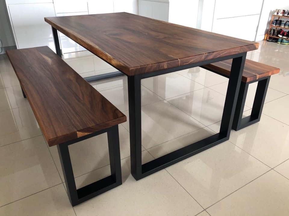 Table Solid Mahagony 6 x 3 feet can custom size, Furniture & Home ...