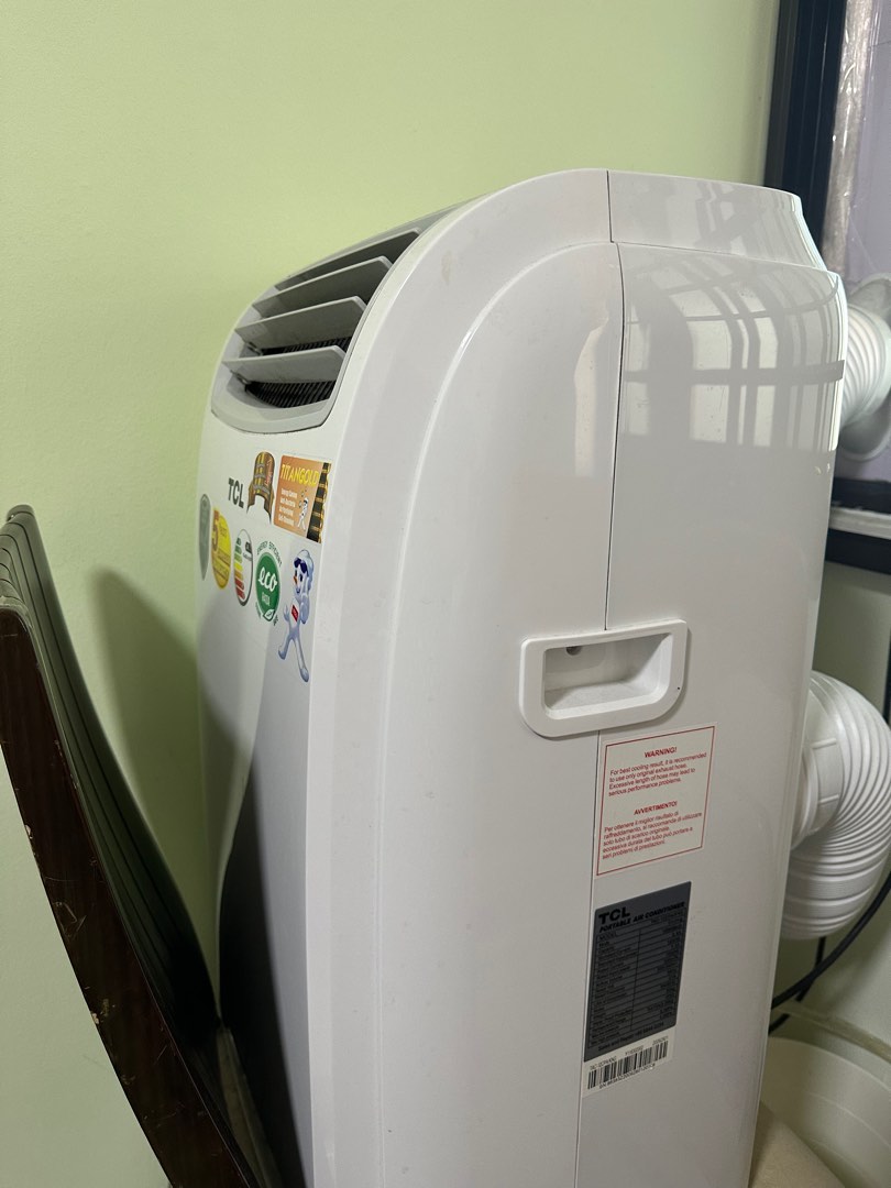 TCL Portable Air Conditioner TAC12CPA/KNG (12,000BTU), TV & Home Appliances, Air Conditioners