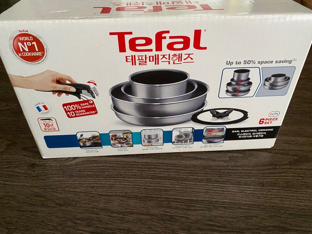Tefal ingenio set - 6pc, Furniture & Home Living, Kitchenware ...