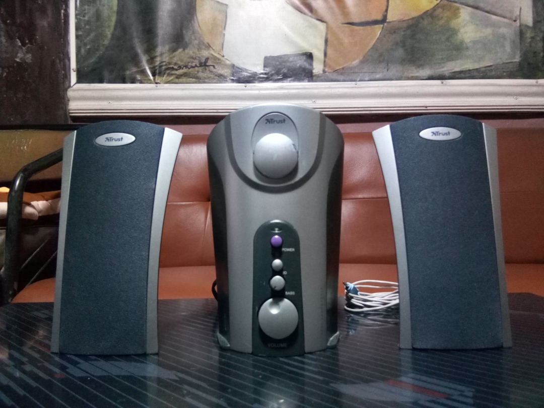 Trust SoundForce Speaker System 4 UR Cellphone CPU Laptop and Other ...
