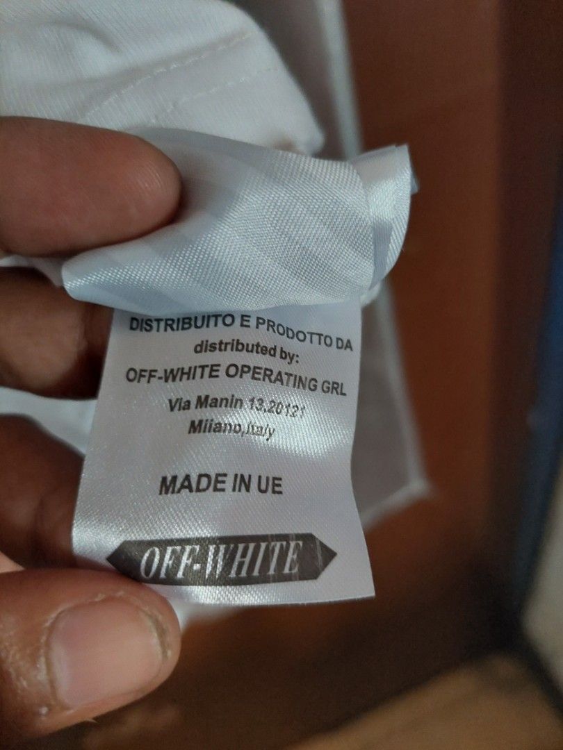 Off white online made in ue