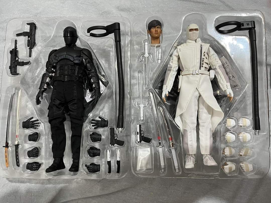 Twtoys 1/12 GI Joe SNAKE EYES Storm Shadow 黑白忍者, 興趣及遊戲 ...