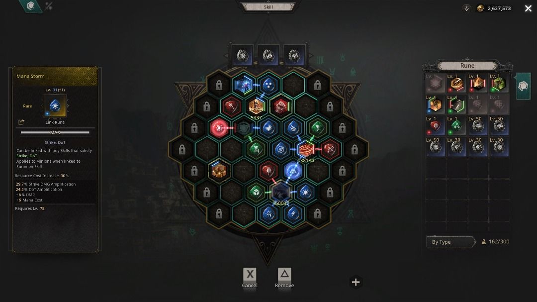 UNDECEMBER LVL 92 WHIRLWIND LINK CHAIN LIGHTNING BUILD ACCOUNT DPS 6.4M