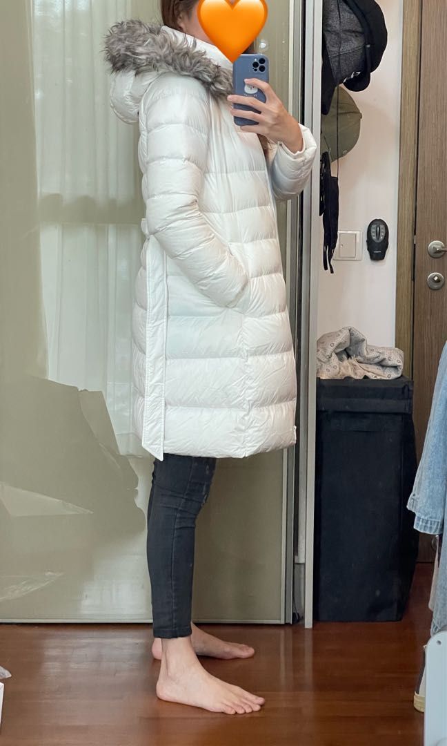 White long shop winter jacket