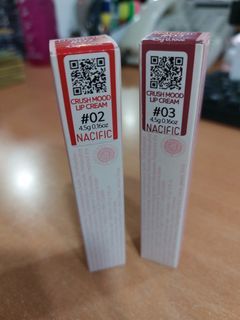 Update Nacific CrushMood Lipcream