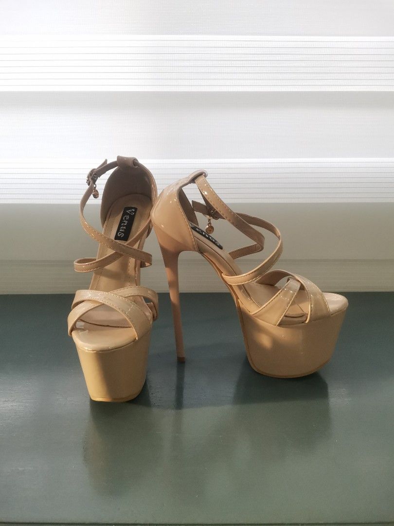 Venus Pageant Heels Sandals Nude 7