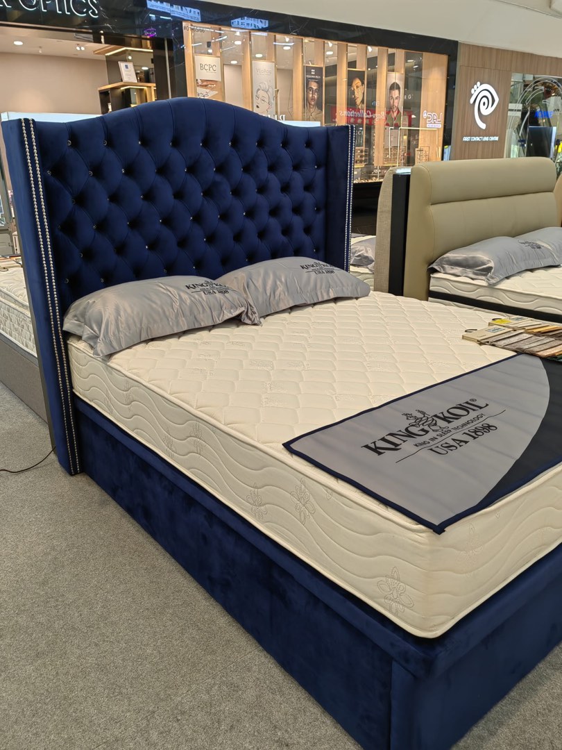 Victorian design storage bed, Furniture & Home Living, Furniture, Bed