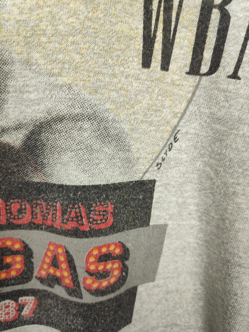 Vintage 80&rsquo;s Mike Tyson WBC Champion Vegas Promo Shirt, Men&rsquo;s Fashion