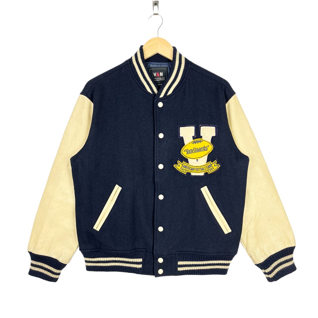 American football jacket vintage clearance