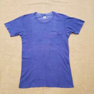 Vintage plain pocket hanes 70s
