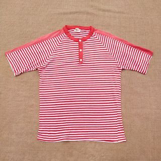 Vintage stripe tshirt 60s kain sambung