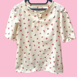 Vintage Thrift Korean Top Blouse Atasan