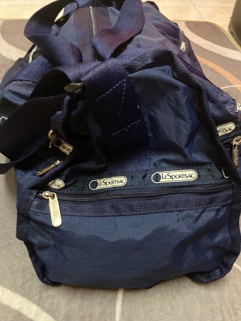 Vintage USA Lesportsac LARGE Travel bag duffle bag shoulder