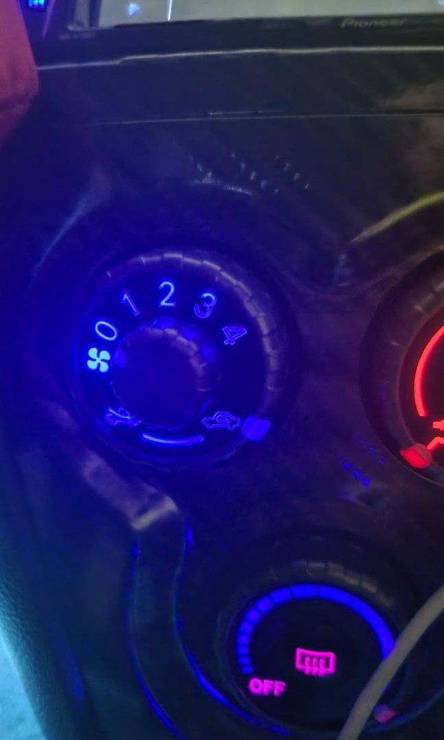 Vios led replace (Category: Interior Styling & Trim) located in Singapore. Submitted by ayamzz (Listing ID 1197263989, Image 2). Description: all 3 led light @ $25 blue red green purple crytal blue white gear knob led light @ $10 crytal blue & purple.