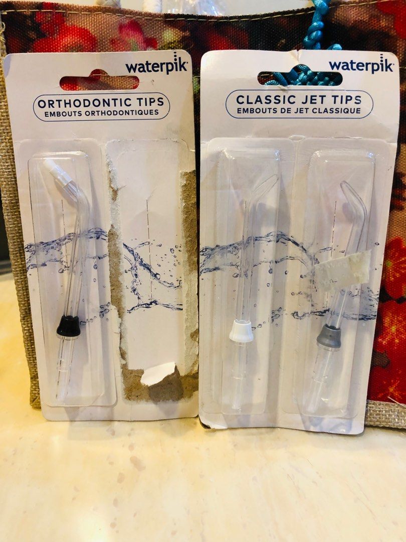Waterpik ( 1orthodontist tips & 2 classic jet tips), Beauty