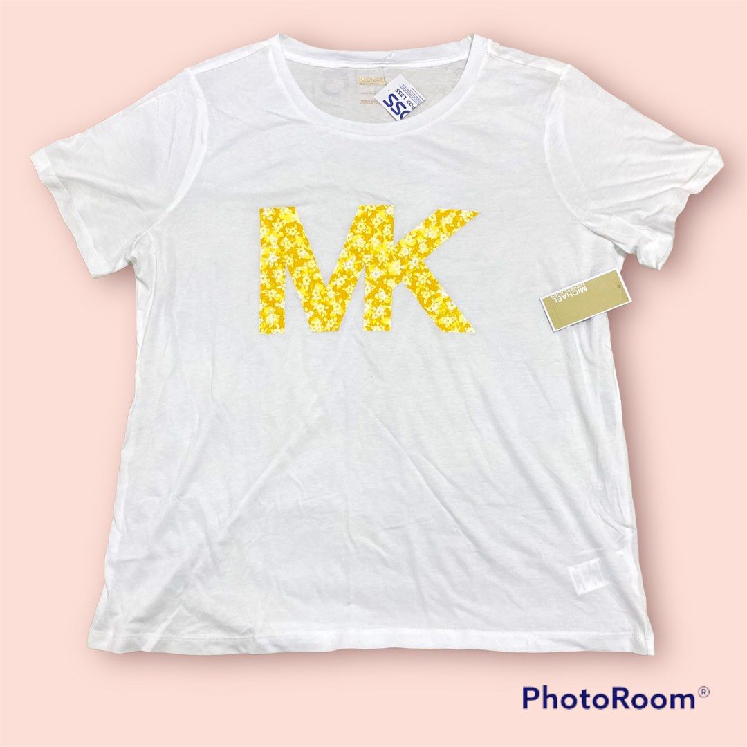 Michael kors shirts womens yellow hotsell