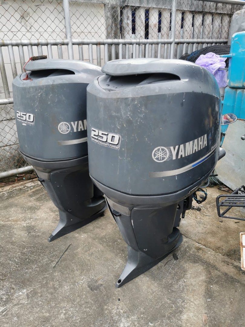 Yamaha outboard engine 250hp full overhaul, Everything Else on Carousell
