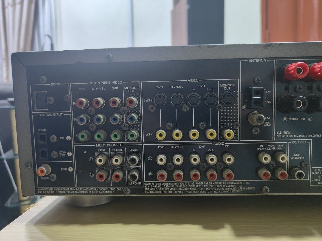 Yamaha RXV461 AV Receiver, Audio, Soundbars, Speakers & Amplifiers on