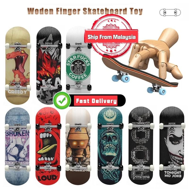 Youpin Wooden Maple Fingerboard Finger Skateboard Wheels With High
