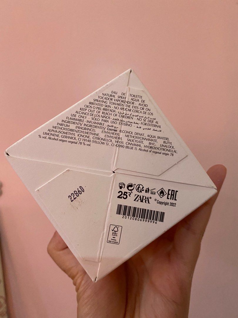 Zara Applejuice 180ml (Dupe for Jo Malone Nectarine Blossom & Honey), Beauty & Personal Care