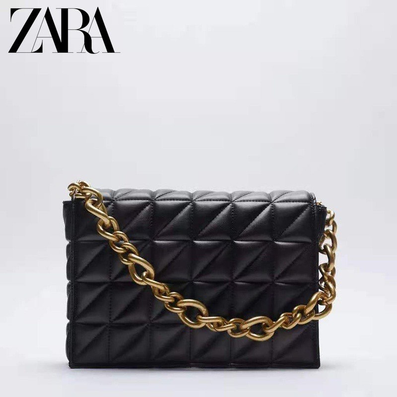 Quilted bag zara on sale