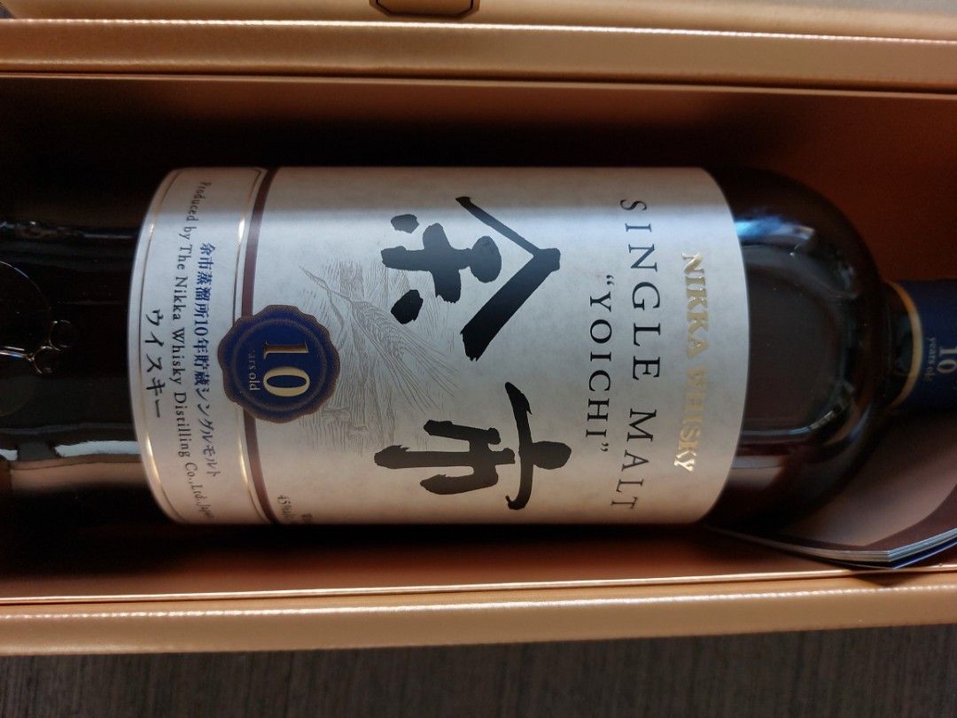 日本威士忌，全新余市10年威士忌，700ml, 嘢食& 嘢飲, 酒精飲料