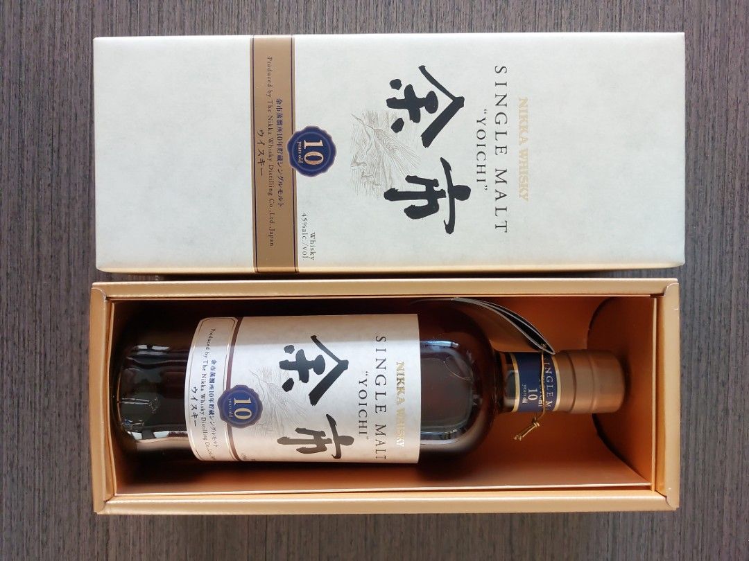 日本威士忌，全新余市10年威士忌，700ml, 嘢食& 嘢飲, 酒精飲料- Carousell