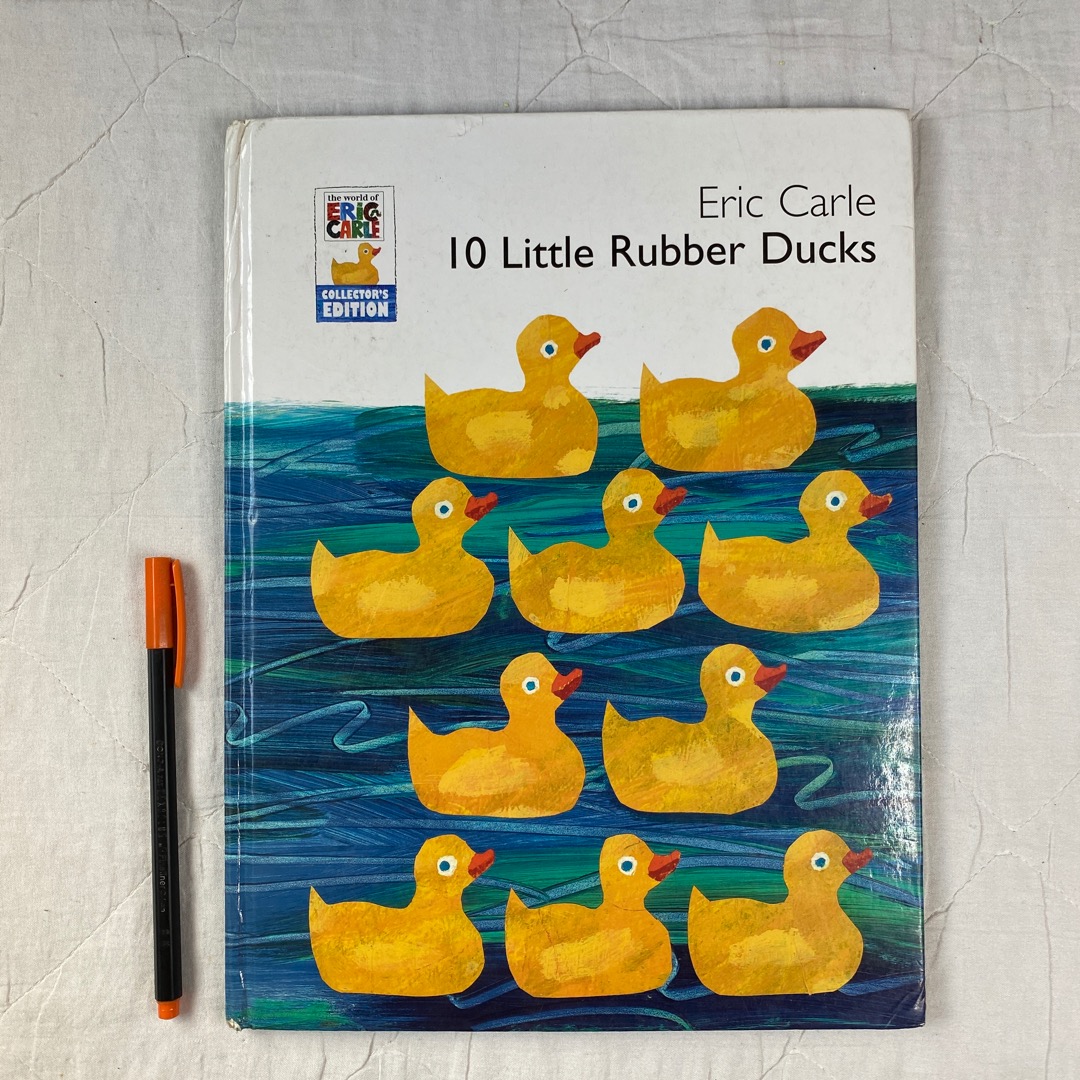 10 Little Rubber Ducks by Eric Carle, Hobbies & Toys, Books & Magazines ...