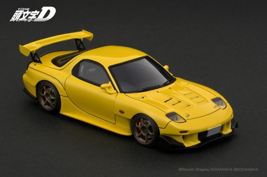 WEB限定 IG2873 1/18 頭文字D RX-7 FD3S