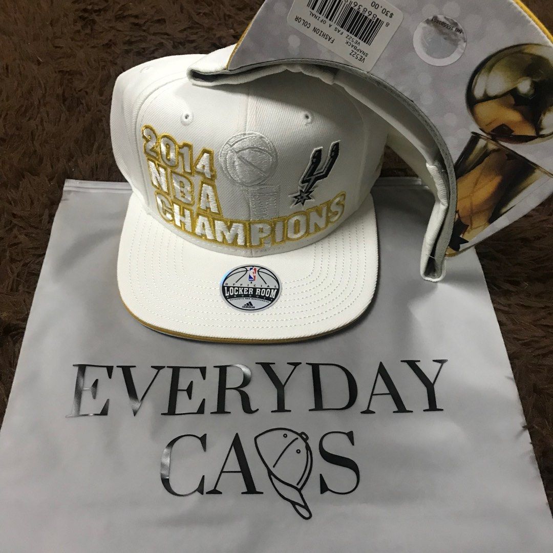 Adidas San Antonio Spurs 2014 NBA Championship Finals Cap Hat Snapback