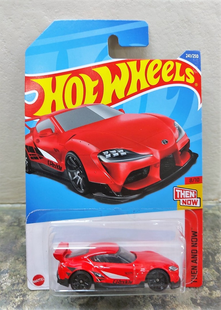 '20 TOYOTA GR SUPRA - Hot Wheels 2022 Then And Now Series