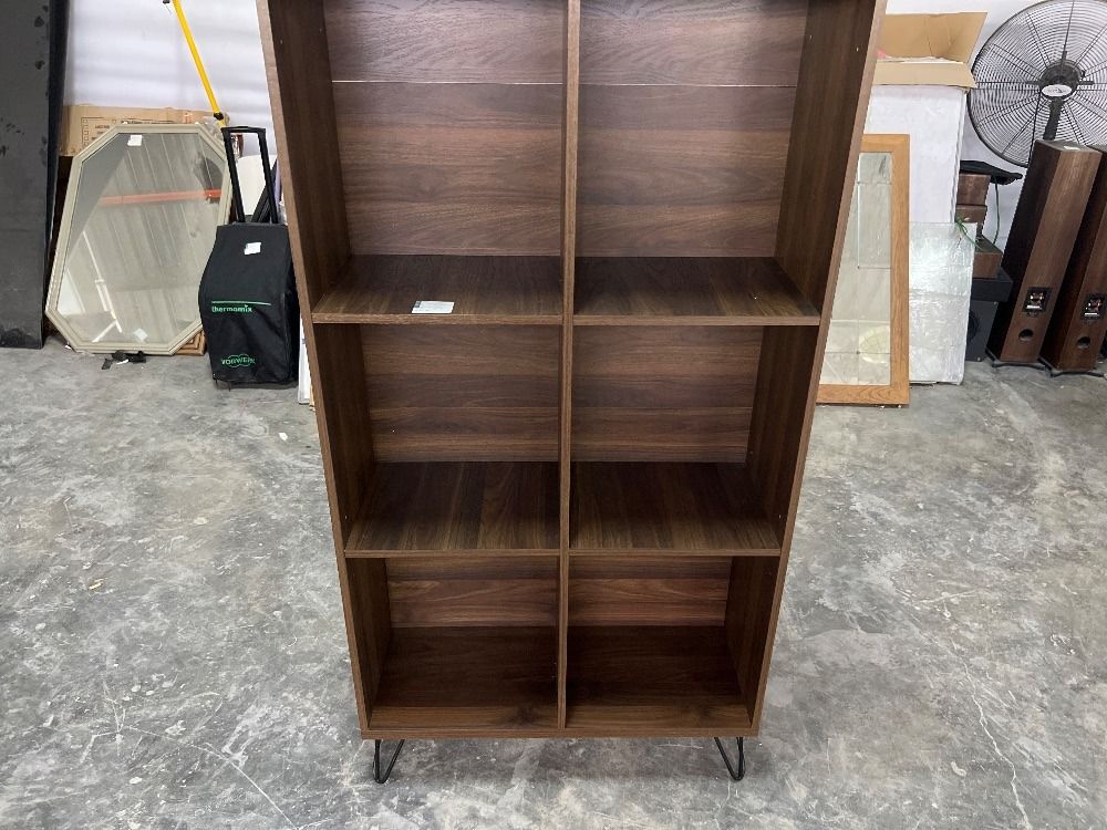 2 by 4 Wooden Rack Dark Oak Colour / 2 by 4 Rak Kayu Warna Oak Gelap ...