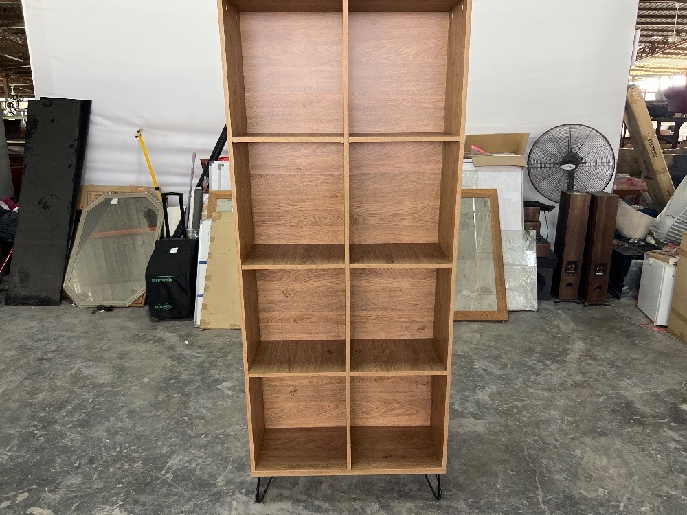 (F20041119) 2 by 4 Wooden Rack Light Brown Colour / 2 by 4 Rak Kayu ...