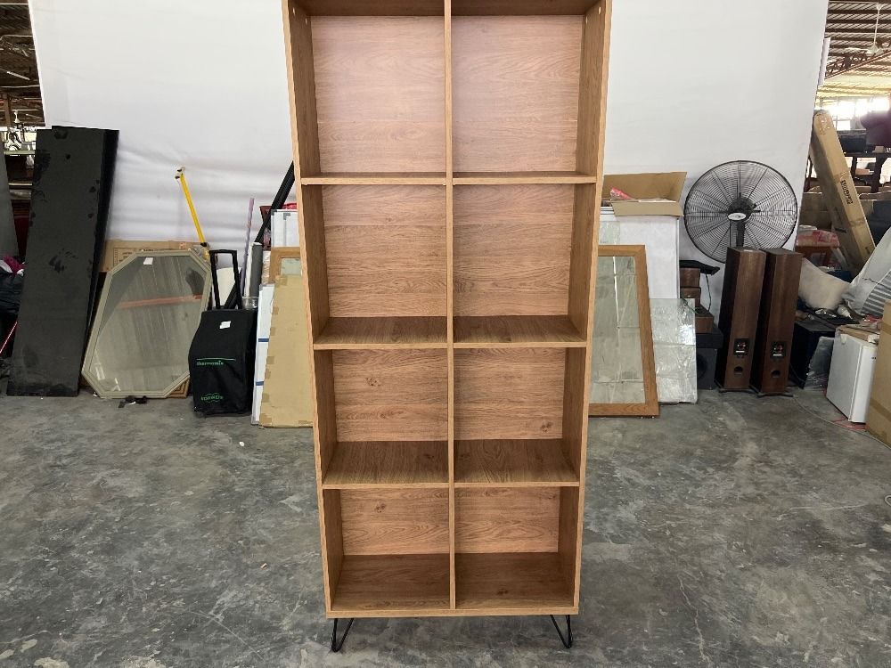 (F20041119) 2 by 4 Wooden Rack Light Brown Colour / 2 by 4 Rak Kayu ...