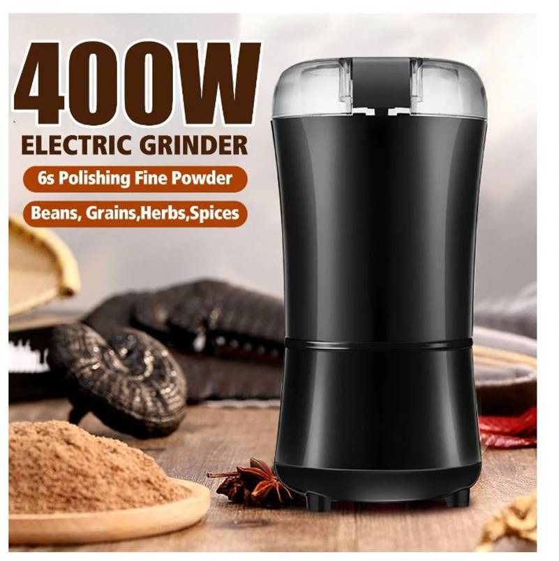 400W Electric Coffee Grinder Mini Kitchen Salt Pepper Grinder