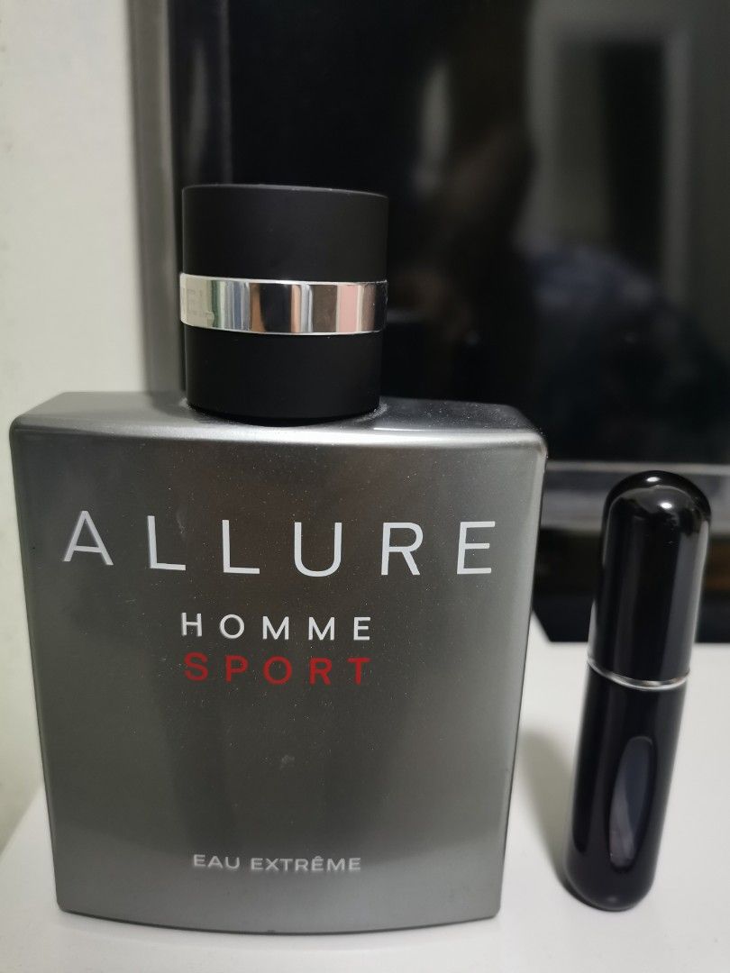 Chanel Allure Homme Sport Eau Extreme EDP (Decant), Beauty & Personal Care,  Fragrance & Deodorants on Carousell