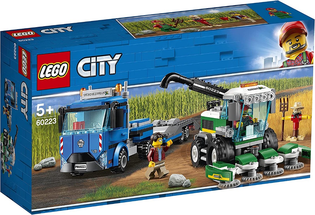 全新未開盒LEGO 60223 City Harvester Transport 1盒[謝絕