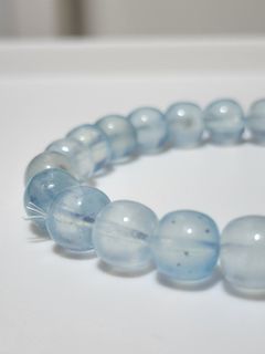 8.5mm aquamarine bracelet