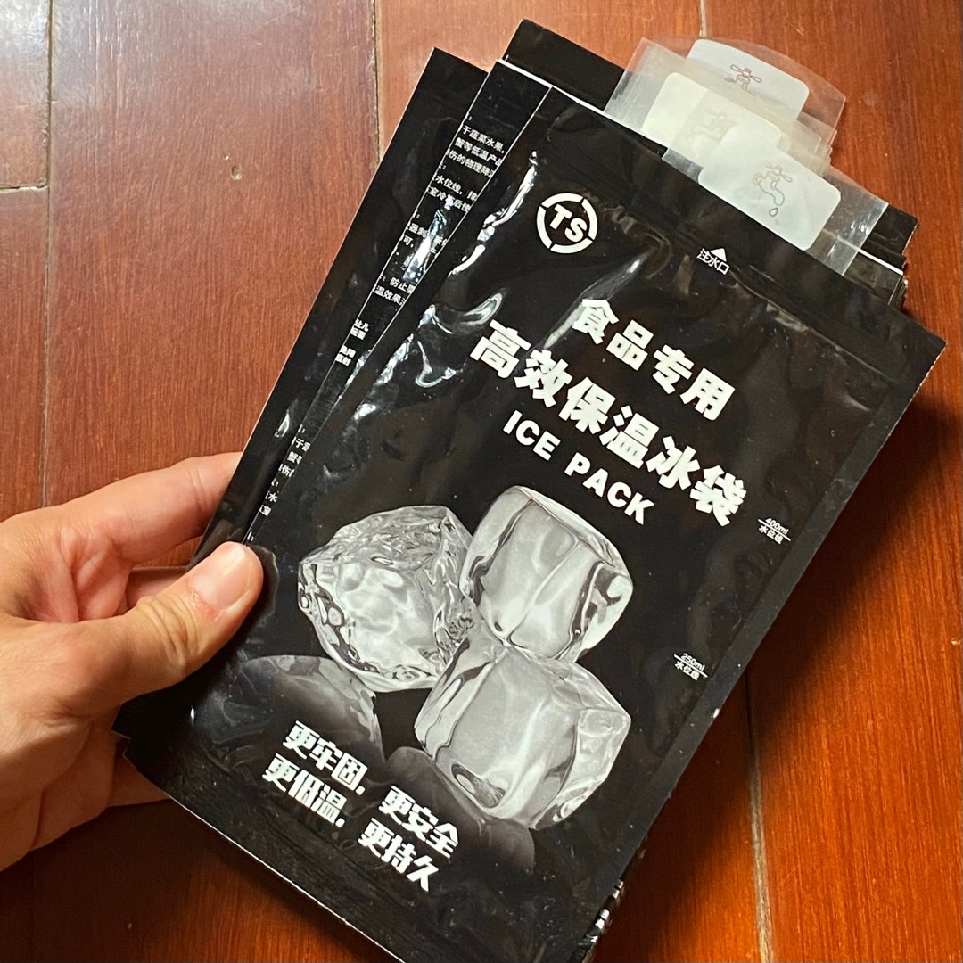 [冰包冰袋]食品專用 高效率保溫溫冰袋 冷藏食品專用, 嘢食 & 嘢飲, 其他食物及飲料 - Carousell