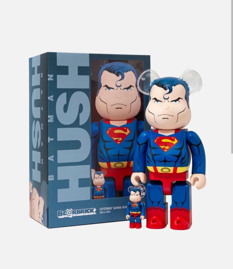 全新🔥旺角店現貨🔥超人Superman ( Batman Hush Ver.) Bearbrick 100