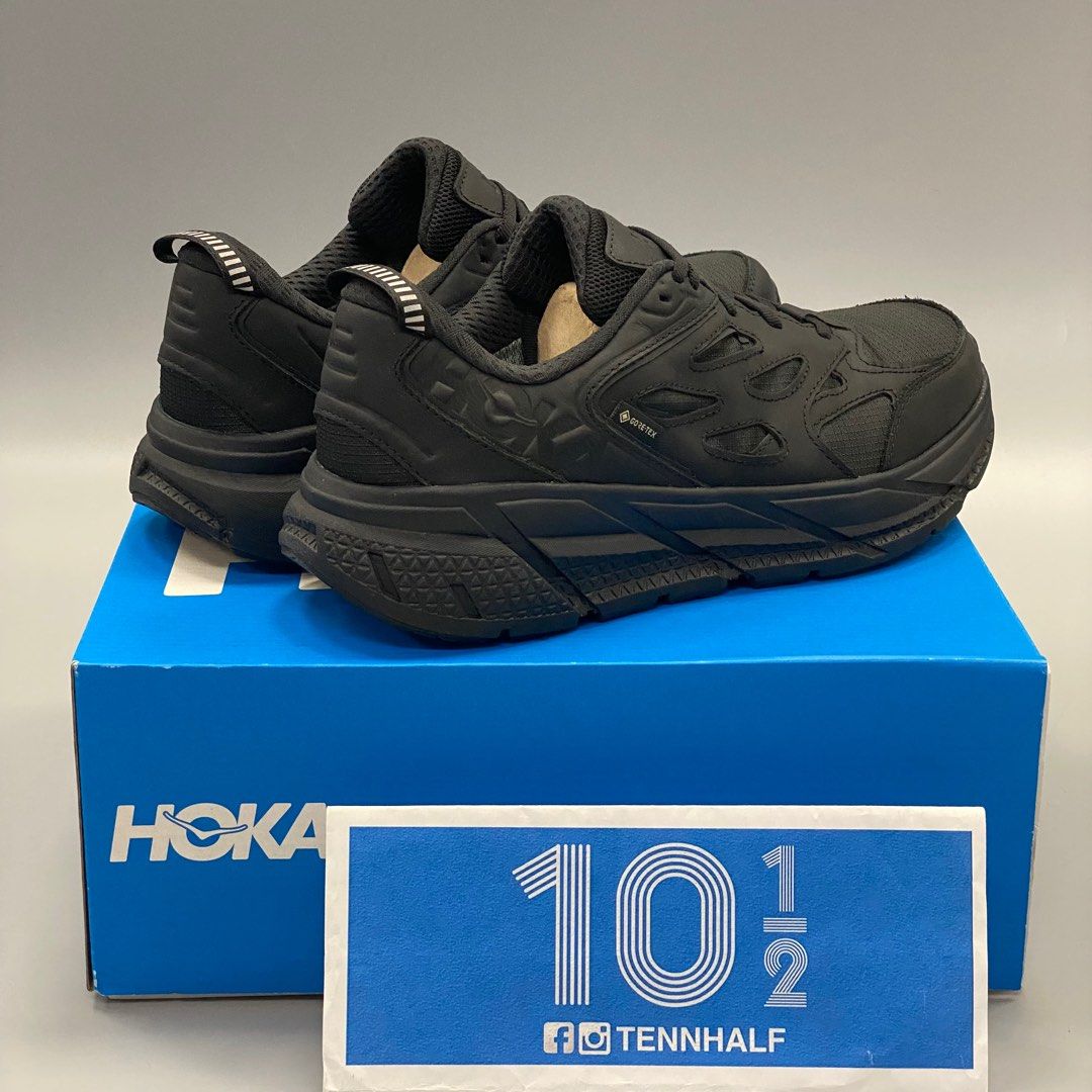 ✓全新HOKA ONE ONE CLIFTON L GTX Gore-tex BLACK ( kaha 2 bondi 7 8