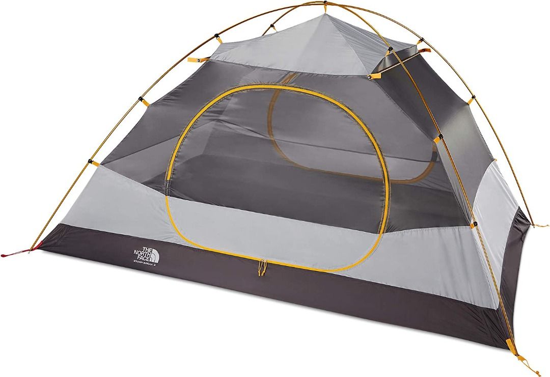 預訂] The North Face Stormbreak 3 Tent 灰色/橙色三人營, 運動產品