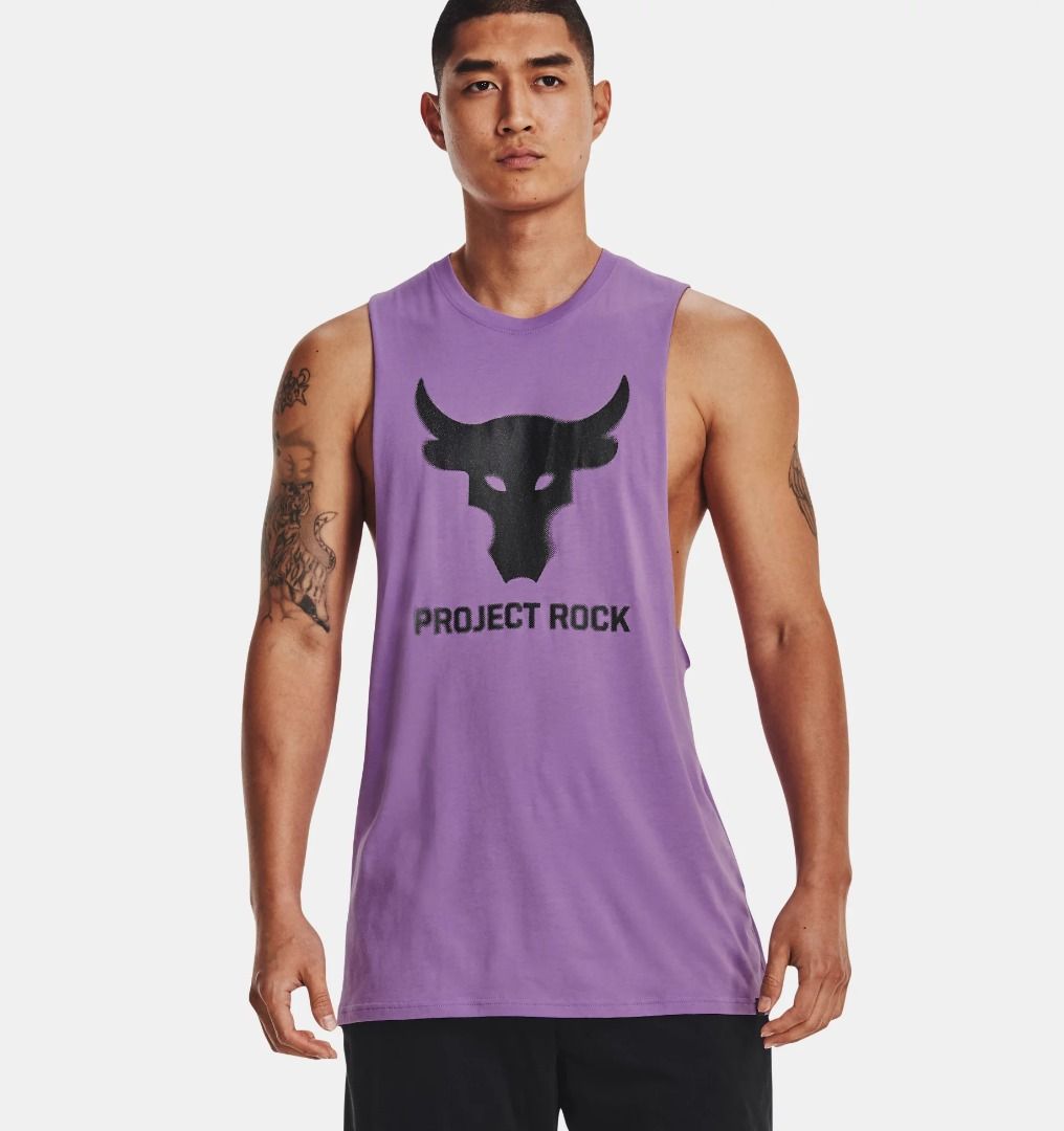 Men's project rock brahma bull tank