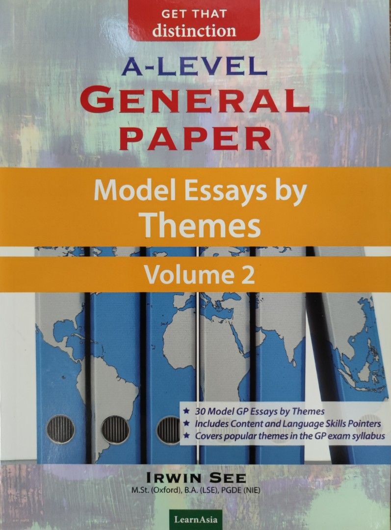 General Paper Model Al A Level General Paper Model Essays Vol 1-3 by Irwin See, Hobbies & Toys ...