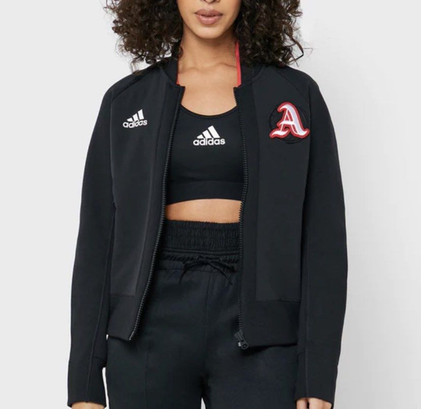 Adidas A Women Varsity jacket, Women's Fashion, Coats, Jackets and Outerwear Carousell