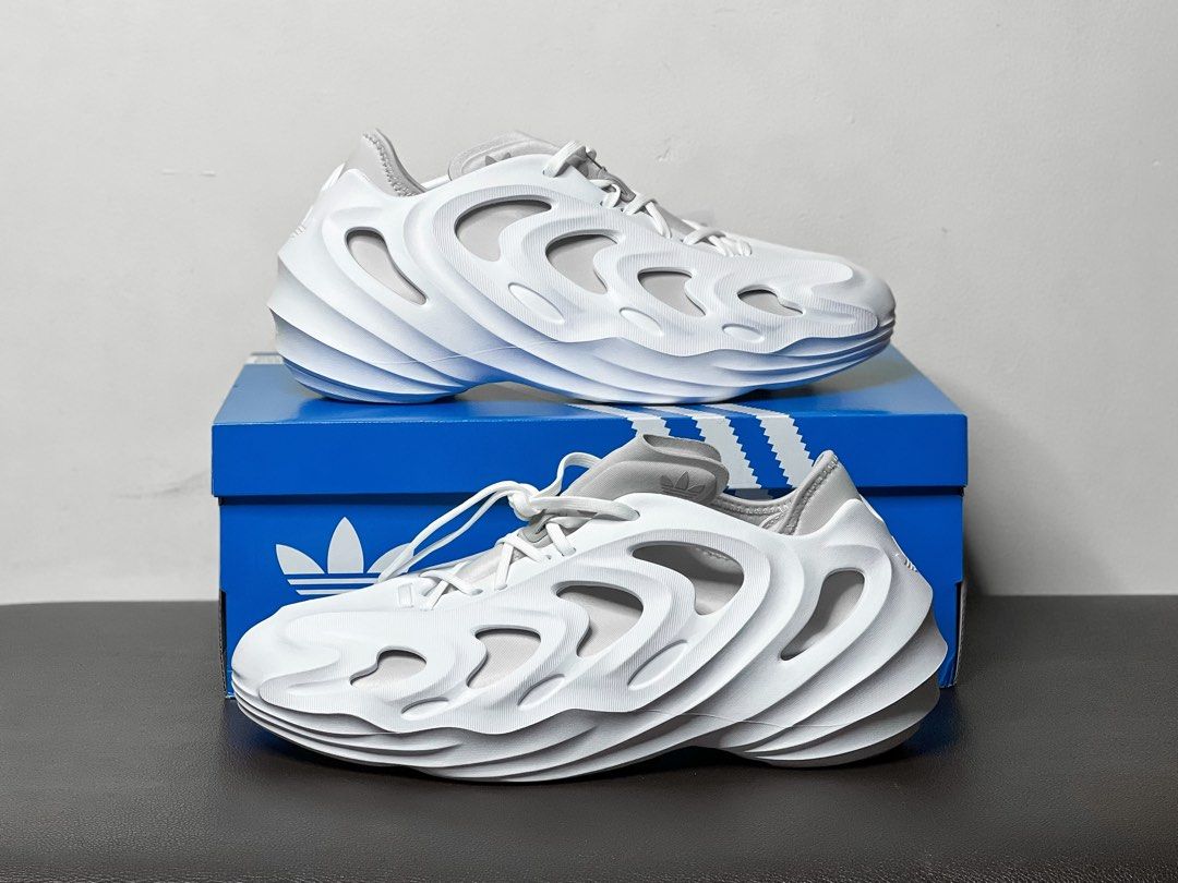 adidas adifom q white grey