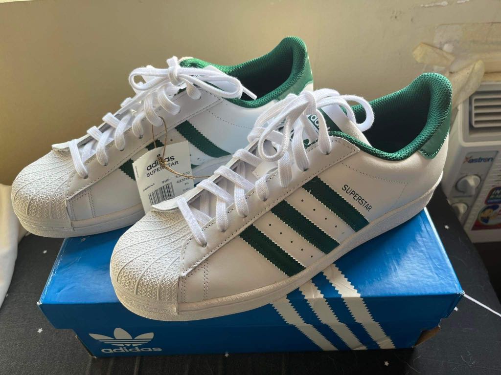 ADIDAS SUPERSTAR COLLEGIATE GREEN, Men's Fashion, Footwear, Sneakers on ...