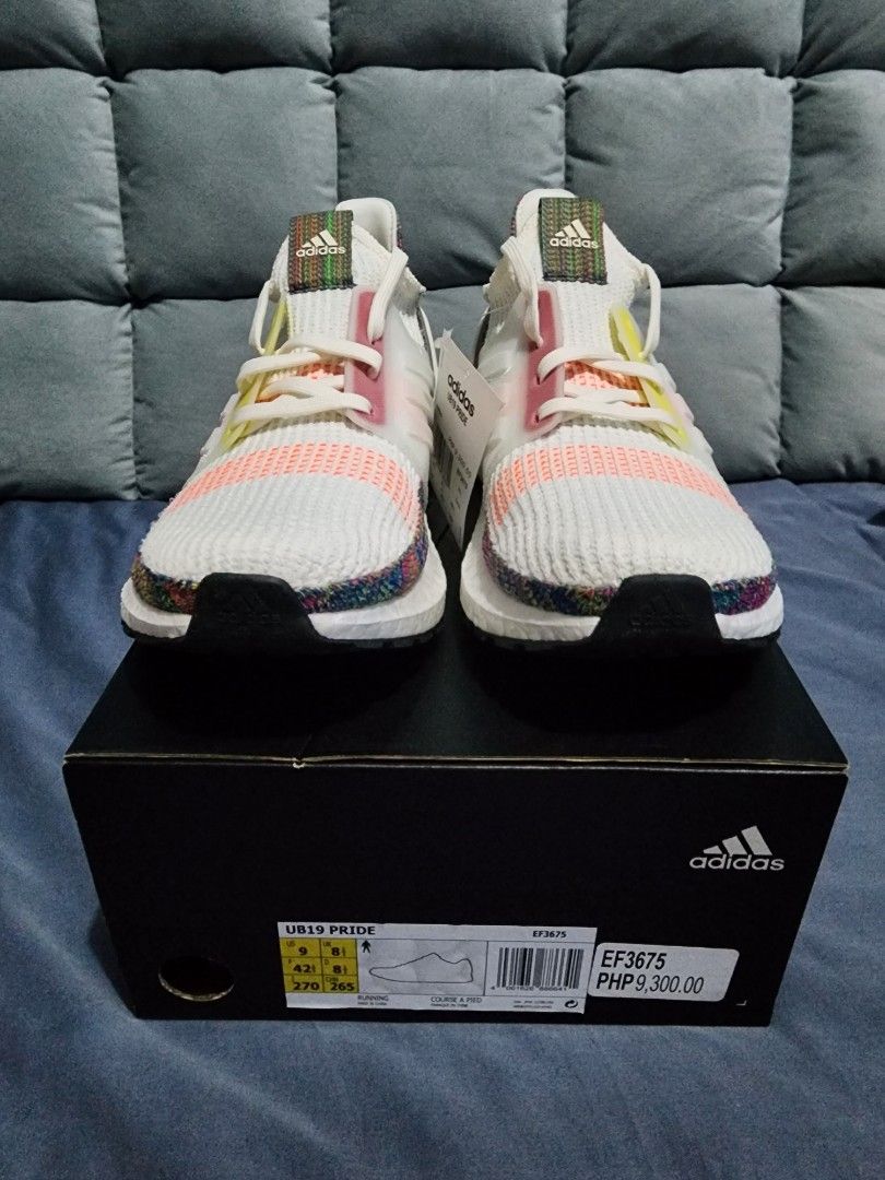 Adidas Ultraboost 19 Pride 9US Men s Fashion Footwear Sneakers on Carousell